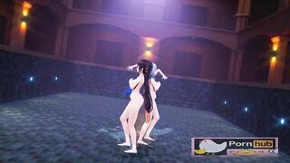 mmd r18 Summer Time Mona Ganyu genshin impact sexy bitch 3d hentai king fuck the princess