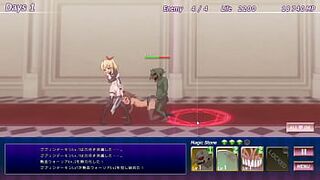 Cute ladies in hentai sex with green men in Raspbery castle 2 new hentai game video