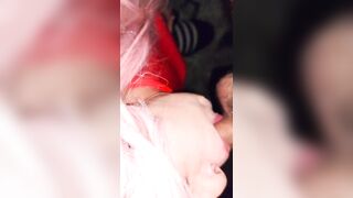 Femboy sucks cock like a good girl