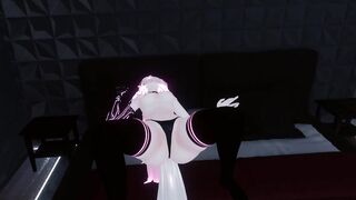 VRChat Girl Cute Moans until she cums with vibrator