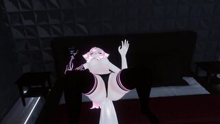 VRChat Girl Cute Moans until she cums with vibrator