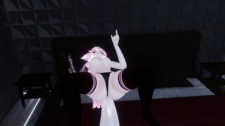 VRChat Girl Cute Moans until she cums with vibrator