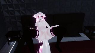 VRChat Girl Cute Moans until she cums with vibrator