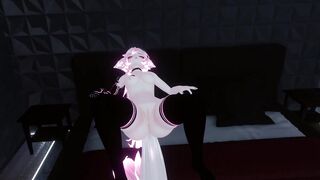 VRChat Girl Cute Moans until she cums with vibrator