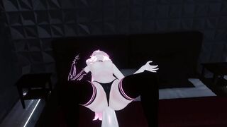 VRChat Girl Cute Moans until she cums with vibrator