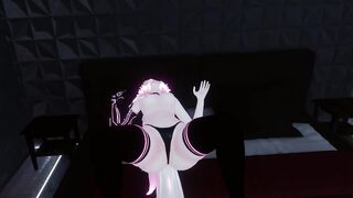 VRChat Girl Cute Moans until she cums with vibrator