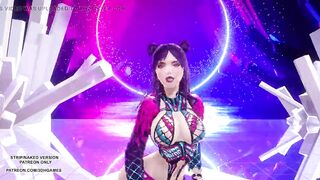 MMD (G)I-DLE - NXDE Sexy Kpop Dance 4K League Of Legends Ahri Akali Kaisa Evelynn Uncensored