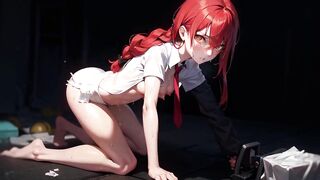 [4K] AI Hentai Arts #10 — Makima, Power Chainsaw Man