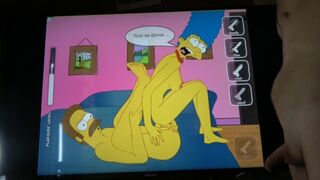 The Simpsons, Marge And Flanders Anime Hentai UNCENSORED By Seeadraa Ep 373