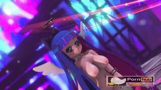 mmd r18 Deep Blue Town sexy lewd suit Stoking 3d hentai