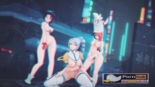 Breakthrough Ruby Neo Weiss Cill la cill collab 3d hentai sexy dance milf public mmd r18