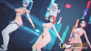 Breakthrough Ruby Neo Weiss Cill la cill collab 3d hentai sexy dance milf public mmd r18