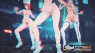 Breakthrough Ruby Neo Weiss Cill la cill collab 3d hentai sexy dance milf public mmd r18