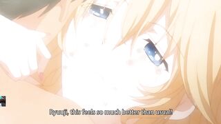 Bathe in hot spring with sexy virgin girl with big boobs and big ass fuck hardcore dick henrai anime