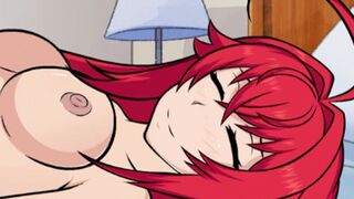 Rias Gremory Fingering Masturbation Squirting Female Orgasm - Hole House