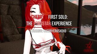 CherryErosXoXo VR First Solo for Ritualle - The Pornstar Experience