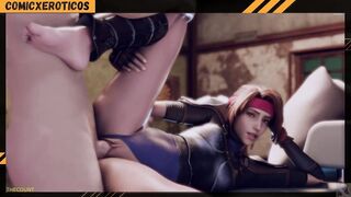 Ada, Aloy, Cassie and Jessie all Fucked like Real Whores! 3D Porn Animations!