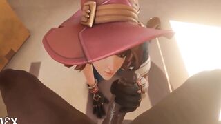 Overwatch ashe blowjob of infinite time