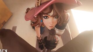 Overwatch ashe blowjob of infinite time