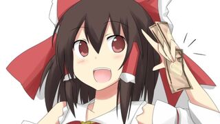 Teaser Reimu Hakurei accepts your donation (Hentai Joi)