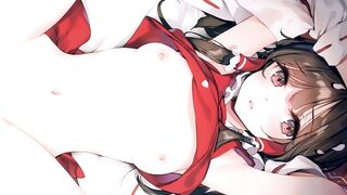 Teaser Reimu Hakurei accepts your donation (Hentai Joi)