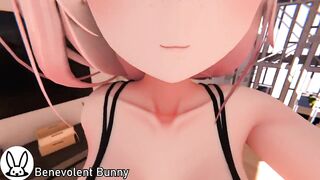 Selestia's Size Theft (POV Giantess growth animation)