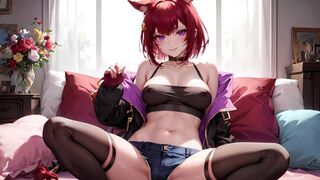 4K AI Hentai Arts #24 — Neko Girl