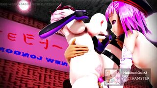 mmd r18 Mash Kyrielight sexy princess fuck toy 3d hentai