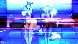 Bastet & Foxxo ( Bunny Bot Dance v2) Epilepsia Warning !