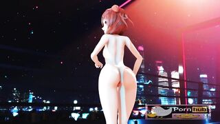 mmd r18 New Thang Korone sexy bitch anal fuck dildo public milf 3d hentai