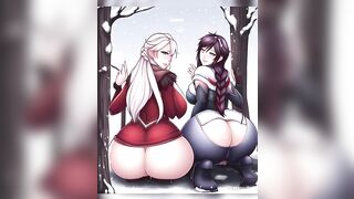 Frozen Anime Pussy