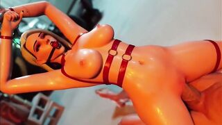 Hardcore 3D Hentai Uncensored Big Tits Cowgirl Gagged