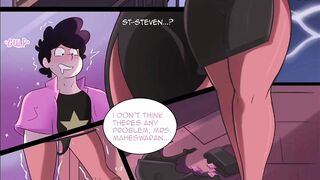 Adult steven's universe fucks with a milf