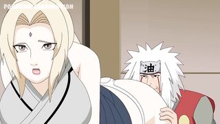 Naruto XXX Porn Parody - Tsunade & Jiraiya Animation part 1