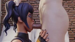 Fortnite Porn Crystal Blowjob