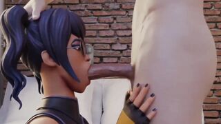 Fortnite Porn Crystal Blowjob