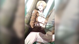 Attack on Titan - Annie Leonhart porn video.