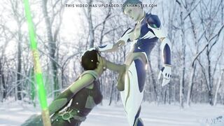 Mortal Kombat Jade and Frost