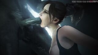 Claire Redfield Blowjob