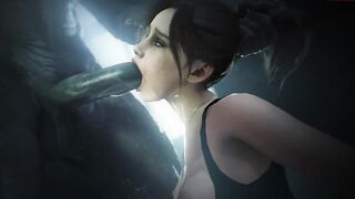 Claire Redfield Blowjob