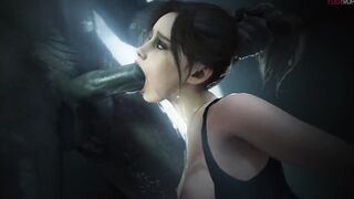 Claire Redfield Blowjob