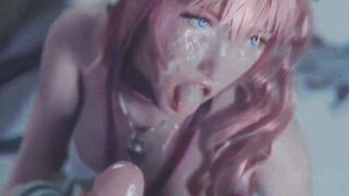 Serah Farron Face Fucked (Animation With Sound)