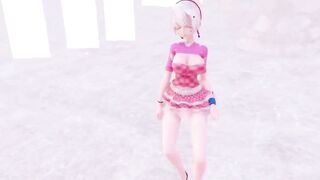 MMD Haku - Burning