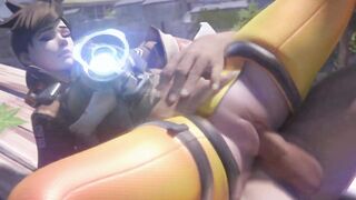 Tracer Straight Vaginal (Animation With Sound)