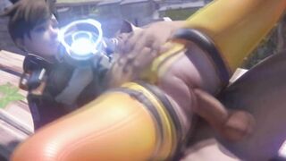 Tracer Straight Vaginal (Animation With Sound)