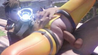 Tracer Straight Vaginal (Animation With Sound)