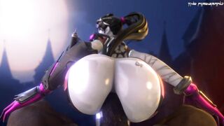 Widowmaker Insane Anal Ride BBC Version