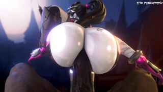 Widowmaker Insane Anal Ride BBC Version