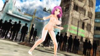 MMD Sexy Cutie Champagne and Squirting GV00086