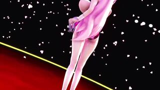 MMD Dick Pump Dance - Luka Girls - Futanari